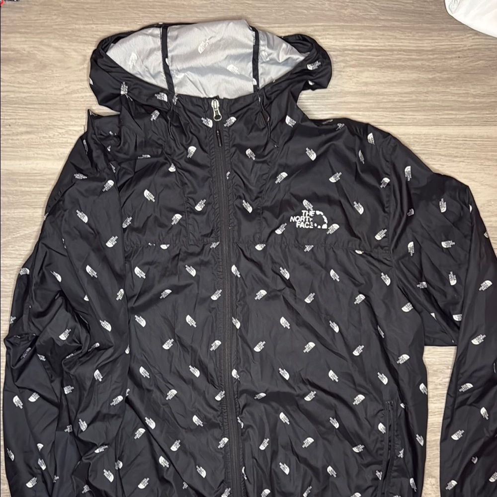 The North Face Black and White Patterned Jacket